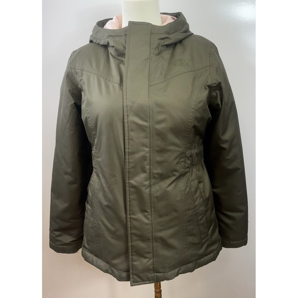 The North Face Girls L 14 16 Greenland Down Parka DryVent 550 W/ New Zipper FLAW